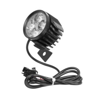 Faro LED con bocina (12-72V) para patinete eléctrico