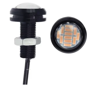 Luz LED ojo de águila (pack de 2, 12 LEDs por luz) para patinete eléctrico