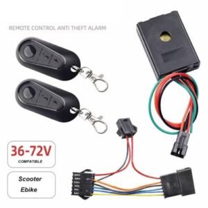 Alarma con control remoto (conexión display-controladora) para patinete eléctrico